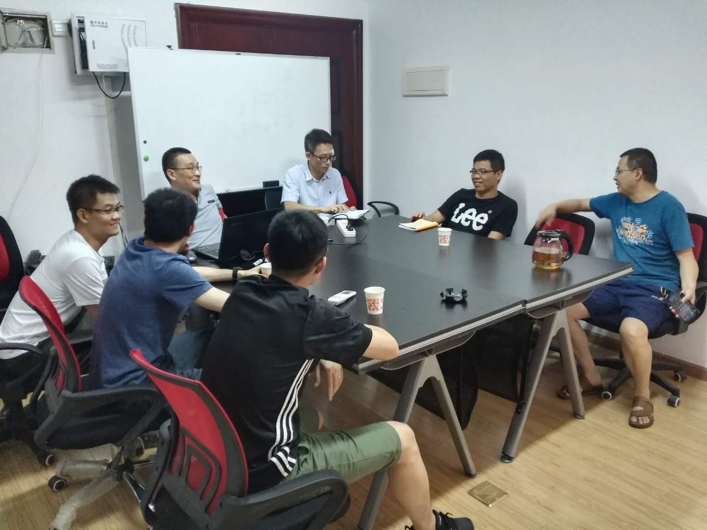 广州超高压输电公司莅临我司交...